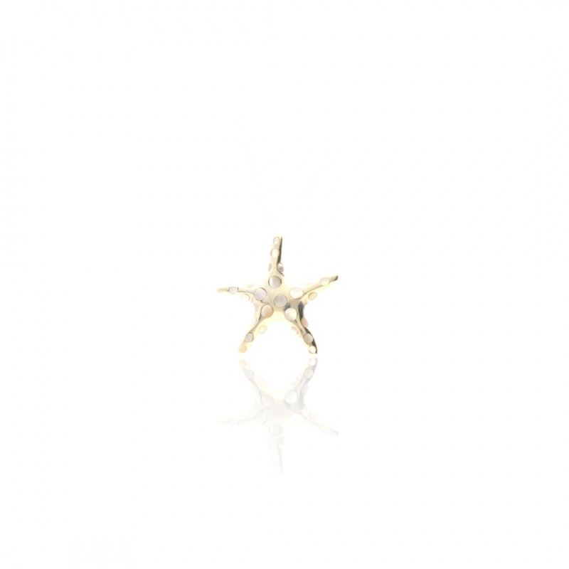 Pendentif étoile en argent 925 et nacre blanche naturelle – Stella