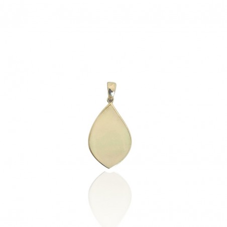 Collier Lysia en argent 925 et nacre naturelle – Kiralou